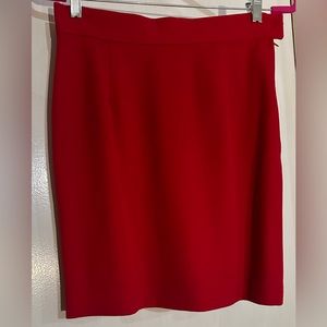 Moschery Red Mini Skirt